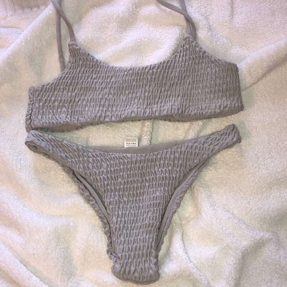 Gray bikini